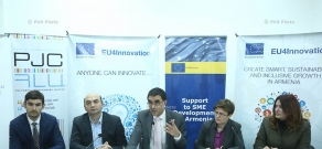 Joint press conference by the program 'Small and medium- sized enterprises (SMEs) in Armenia' and Enterprise Incubator Foundation (EIF)