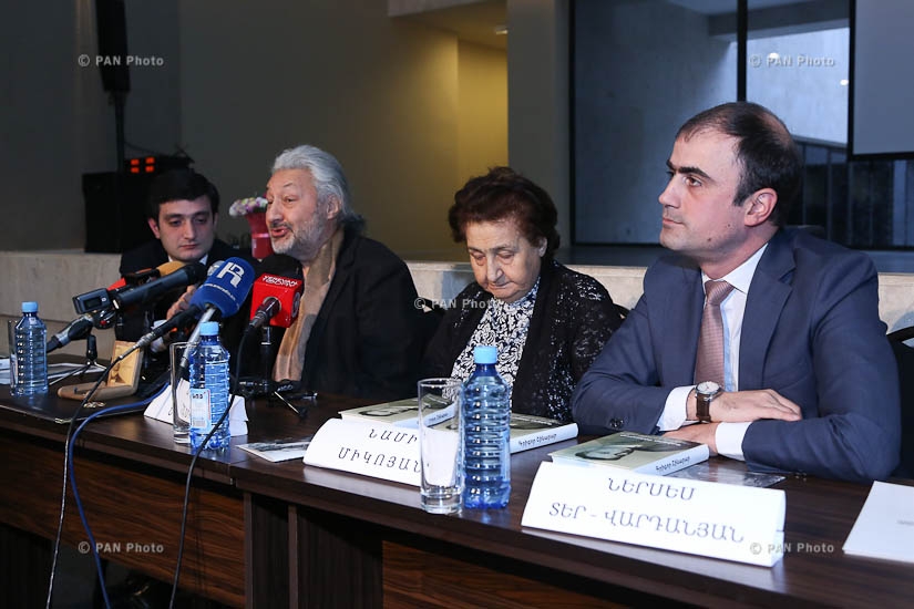 Пресс-конференция, посвященная творческим дням Стаса Намина в Армении, и презентация книги Нами Микоян «Григор-Строитель»