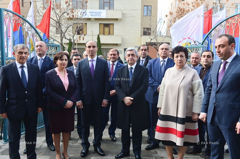 Re-opening ceremony of the Karlen Esayan out-patient clinic in Yerevan and opening of the Ararat Resort hotel compound in Tsaghkadzor 