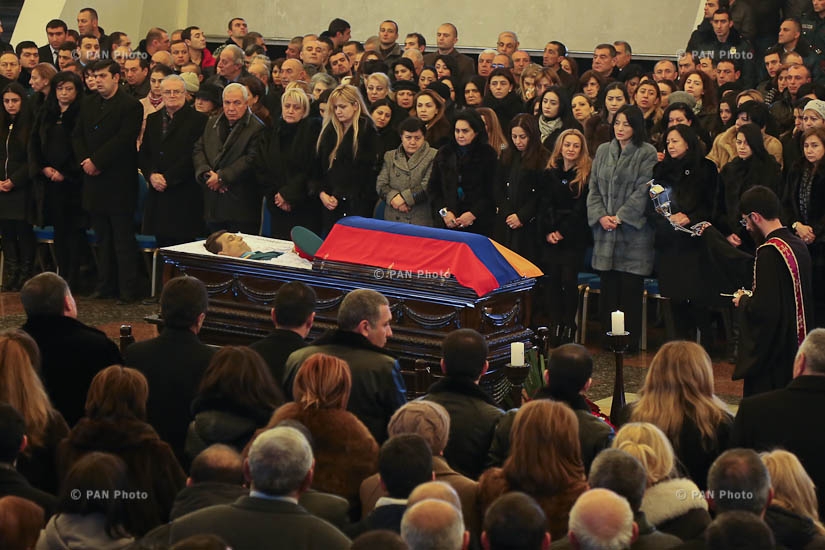 Armenia bids last farewell to Minister of Emergency Situations Armen Yeritsyan
