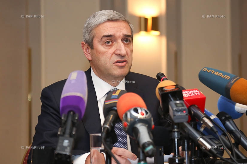 Итоговая пресс-конференция министра транспорта и связи Армении Ваана Мартиросяна