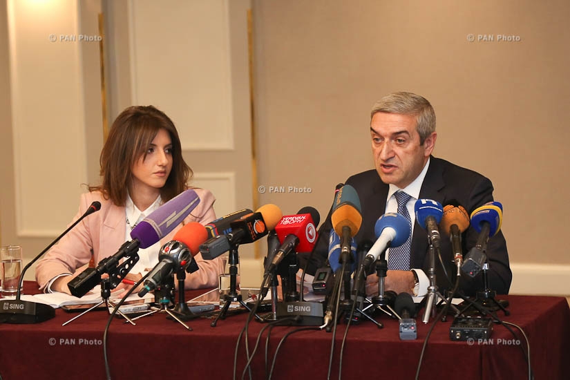 Year-end press conference by RA Minister of Transport, Communication and Information Technologies Vahan Martirosyan