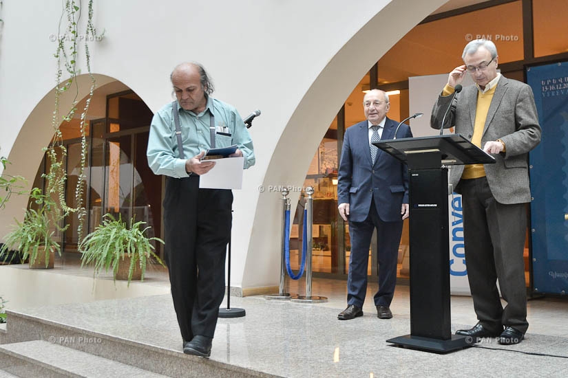 Closing ceremony of International Philatelic Exhibition dedicated to dedicated to 25th anniversary of Armenia's Independence