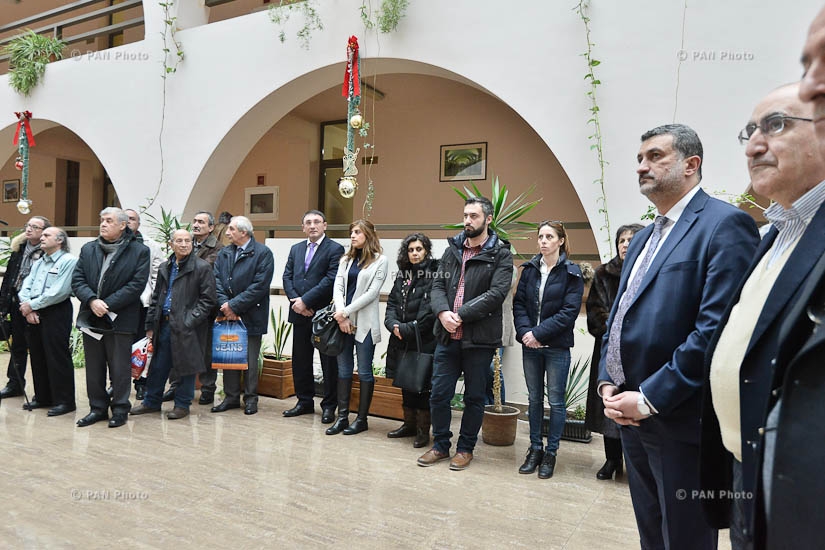 Церемония закрытия международной филателистической выставки, посвященной  25-летию независимости Армении