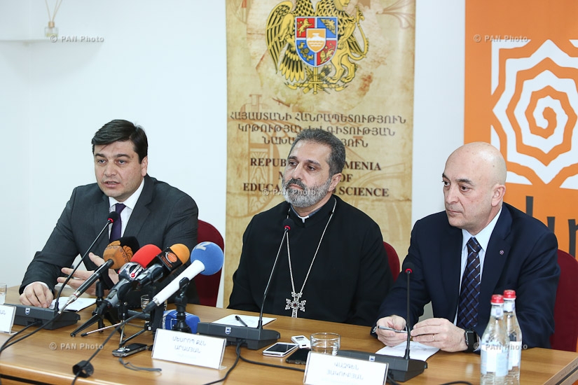 Press conference on the Membership of Armenia's provincial schools to the program 'Ararat Baccalaureate'