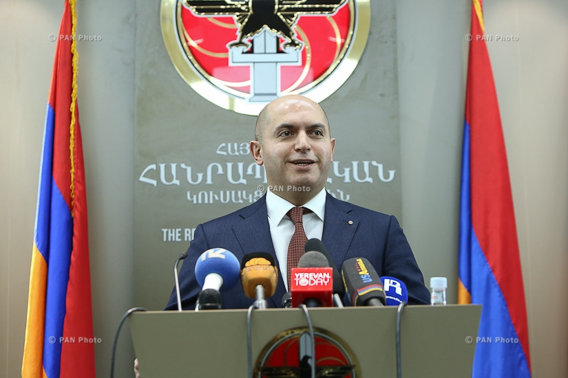 Year-end press conference of RPA Vice President Armen Ashotyan