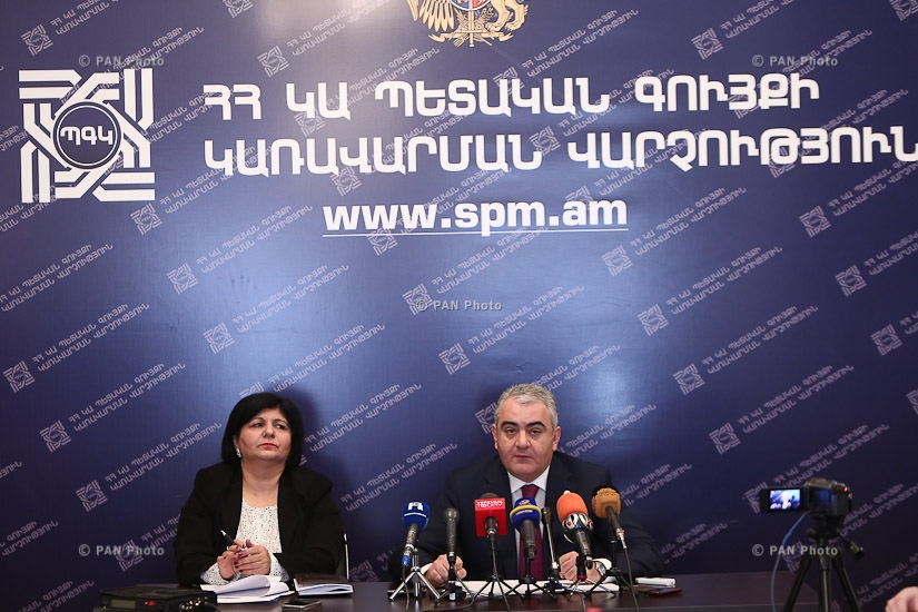Press conference of the head of State Property Management Department Arman Sahakyan