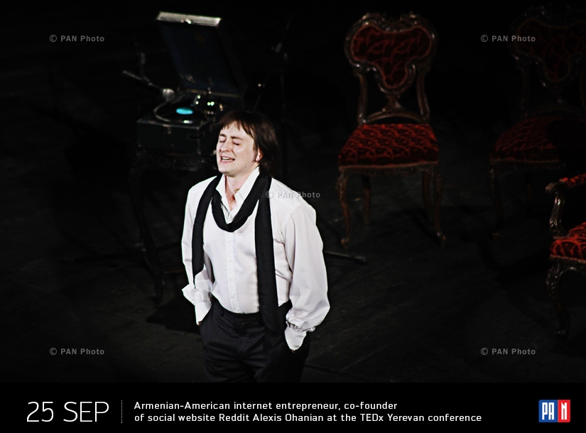 Concert of Russian actor Sergey Bezrukov at Sundukyan State Academic Theatre
