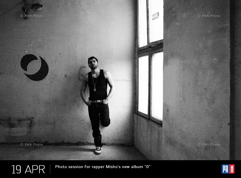 Ռեփեր Միշոյի նոր «0» ալբոմի լուսանկարումը