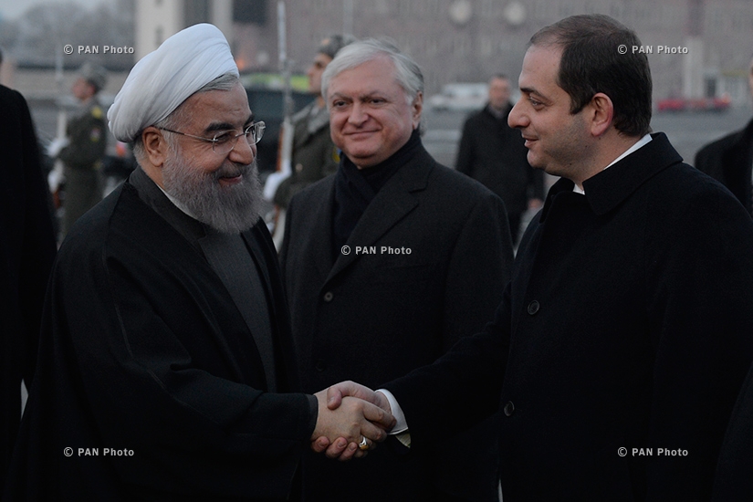 Официальная церемония прощания президента Ирана Хасана Рохани