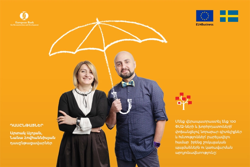 ՎԶԵԲ Խորհրդատվություն փոքր բիզնեսներին 2016 թվականի գործունեությունը EU4BUSINESS-ի շրջանակներում