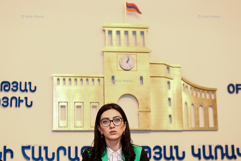 Итоговая пресс-конференция министра юстиции Армении Арпине Ованнисян 