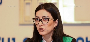 Year-end press conference of Armenian Minister of Justice Arpine Hovhannisyan 