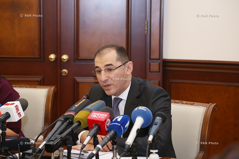 Year-end press conference of Armenian Minister of Finance Vardan Aramyan