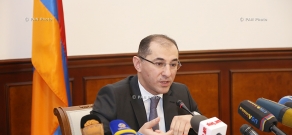 Year-end press conference of Armenian Minister of Finance Vardan Aramyan