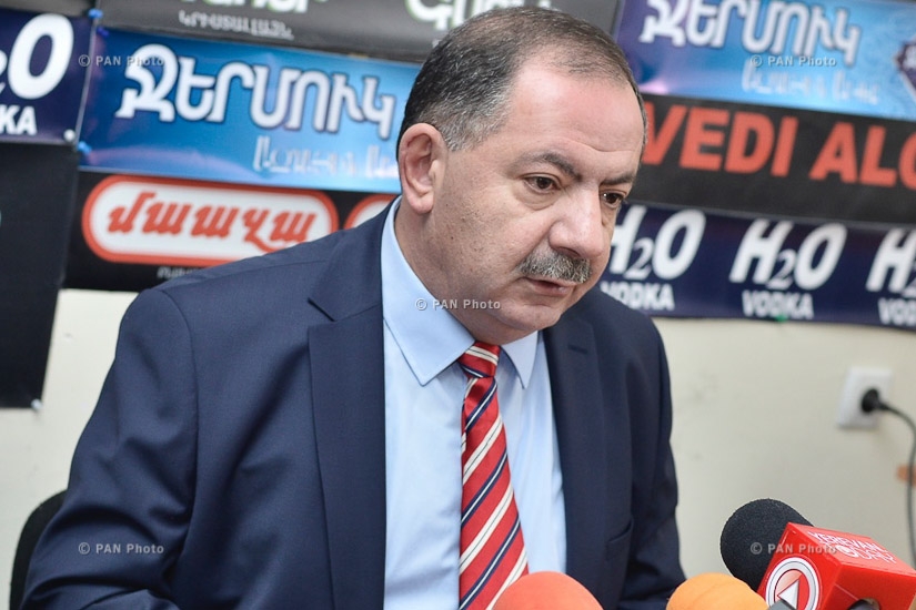 Press conference of ARF-D Supreme Body's member Aghvan Vardanyan