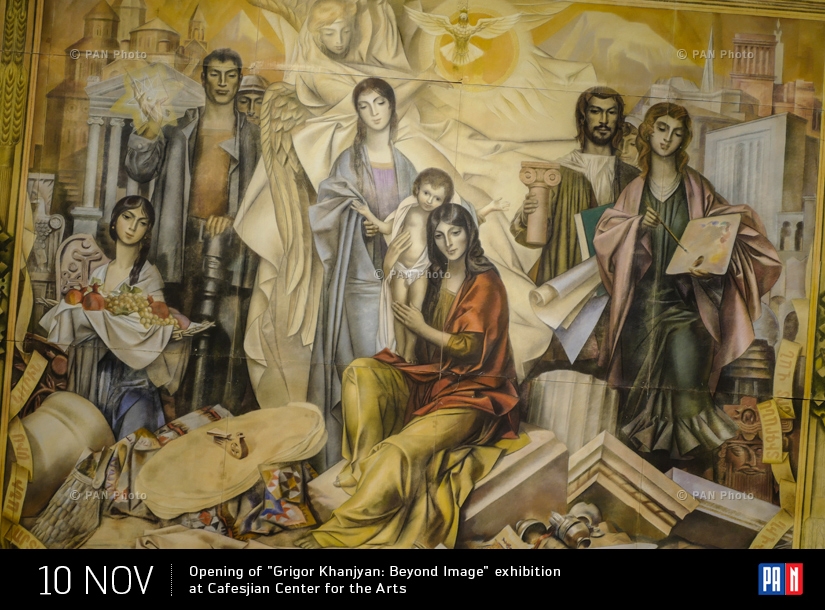 Открытие выставки «Григор Ханджян. По ту сторону рисунка» в центре искусств Гафесчяна. Ереван
