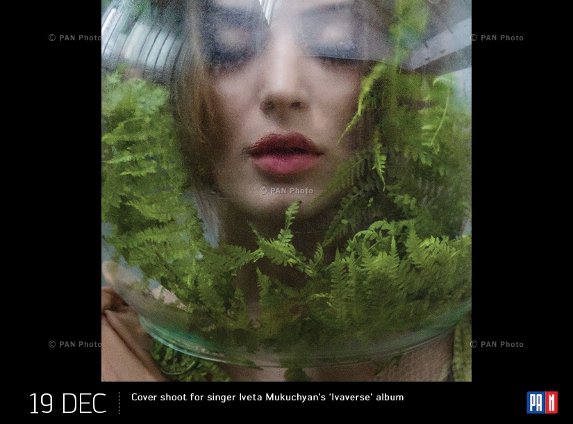 Фотография для обложки альбома Ivaverse певицы Иветы Мукучян 