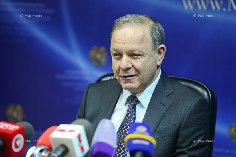 Year-end press conference by Armenia's Minister of Health Levon Altunyan