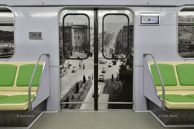 Երևանի մետրոպոլիտենում գործարկվել է նոր վերանորոգված շարժակազմ` երկու վագոնով