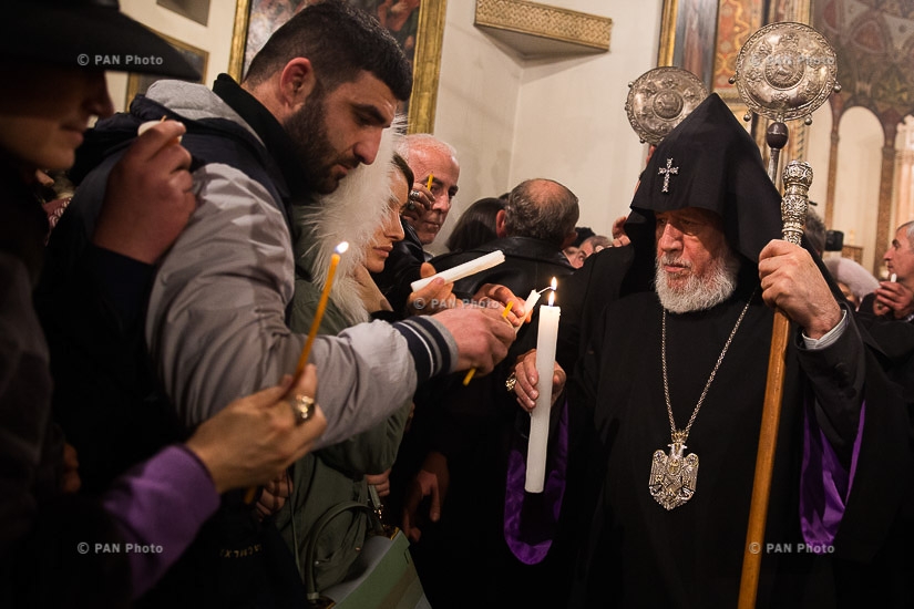 Candlelight Divine Liturgy at Mother See of Holy Etchmiadzin