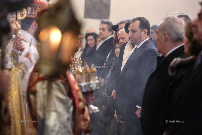  Christmas Liturgy serving ceremony at Mother See of Holy Etchmiadzin