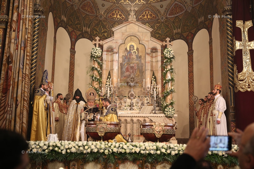 Рождественская литургия в Первопрестольном Святом Эчмиадзине