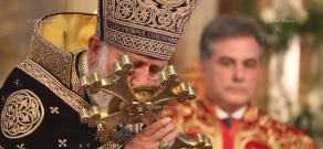  Christmas Liturgy serving ceremony at Mother See of Holy Etchmiadzin