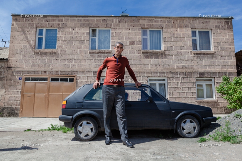 The tallest man in Armenia (2m 34 cm): Arshavir Grigoryan