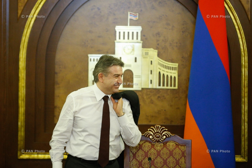Press conference by Armenian Prime Minister Karen Karapetyan