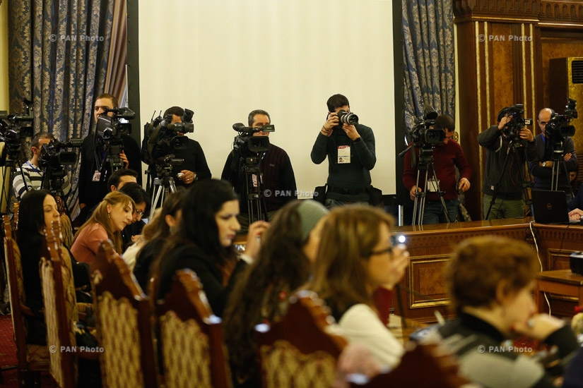 Press conference by Armenian Prime Minister Karen Karapetyan