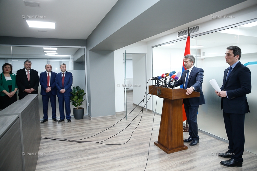 С участием премьер-министра Армении Карена Карапетяна официально открылся Центр стратегических инициатив Правительства РА