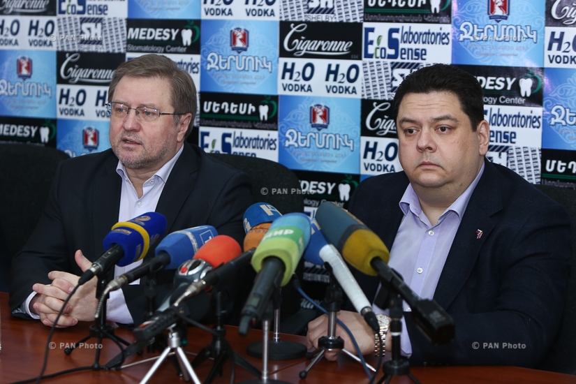 Press conference by Russian experts Vladimir Lepekhin, Andrey Sergeyev, Galina Skorobogatova and Ivan Anisimov