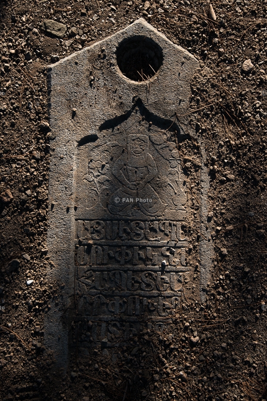 Надгробная плита, армянское кладбище в Новой Джульфе
