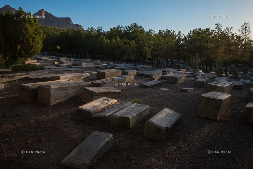 Tombstones, Armenian cemetery of New Julfa