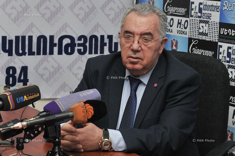 Пресс-конференция депутата от фракции Республиканской партии Армении Мкртича Минасяна