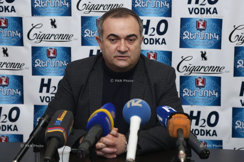 Press conference by Deputy from Heritage Party parliamentary faction Tevan Poghosyan