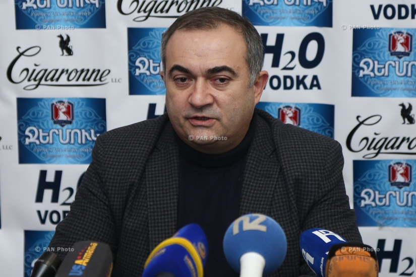 Press conference by Deputy from Heritage Party parliamentary faction Tevan Poghosyan