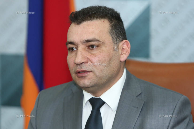 Informative presentation on investment project of establishing a free economic zone in Syunik province and press conference by Deputy Minister of economic development and investment Hovhannes Azizyan