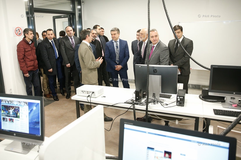 Премьер-министр Армении Карен Карапетян посетил Американский университет Армении
