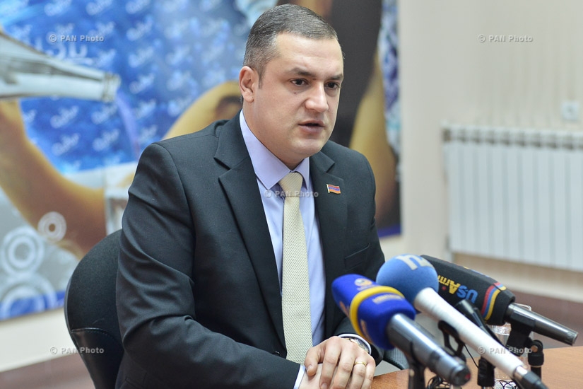 Press conference by Deputy of the National Assembly Tigran Urikhanyan