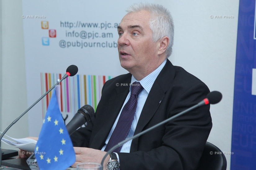 Press conference by Head of EU Delegation Piotr Switalski