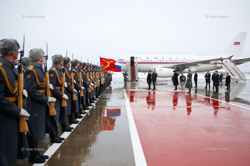 Официальный визит премьер-министра Армении Карена Карапетяна в Москву