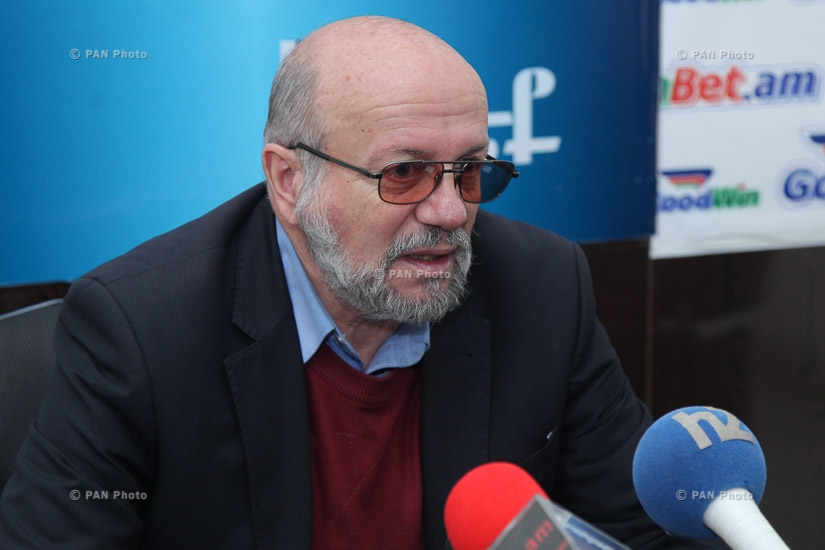 Press conference by the leader of Christian Democratic Renaissance Party Sos Gimishyan