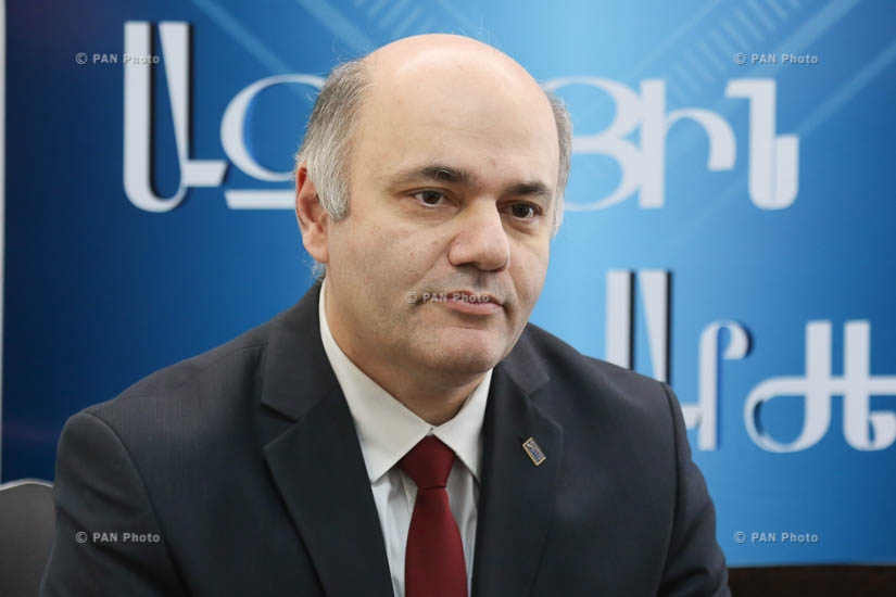 Пресс-конференция депутата от «Оринац еркир» Мгера Шахгельдяна