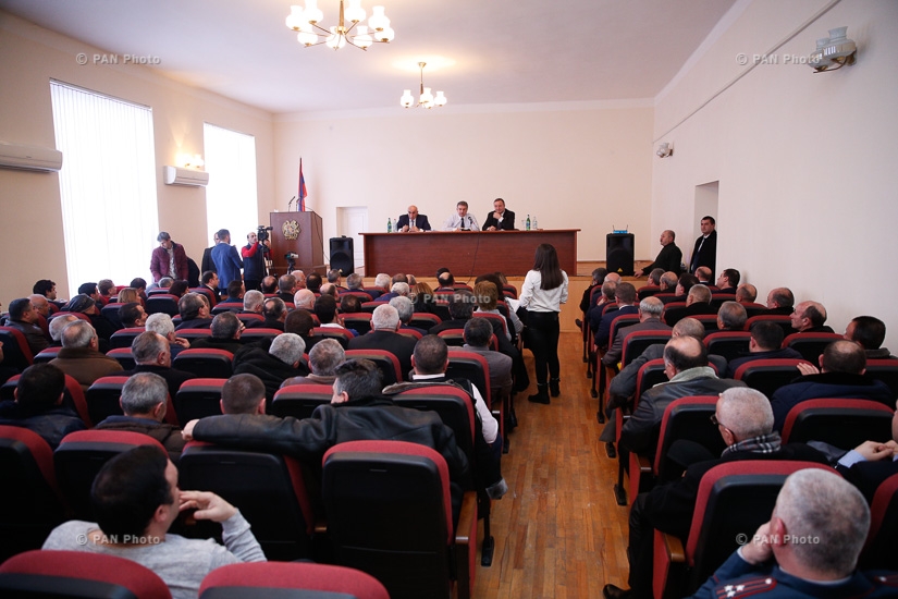 Рабочий визит премьер-министра Карена Карапетяна в Армавирскую область