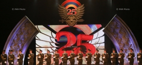 Праздничное представление, посвящённое 25-летию создания ВС РА