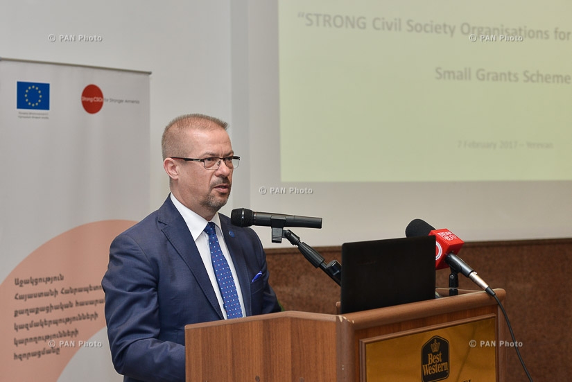 «Աջակցություն ՀՀ քաղաքացիական հասարակության կազմակերպությունների կարողությունների հզորացմանը» ծրագրի ենթադրամաշնորհային նախագծի մեկնարկին նվիրված միջոցառում