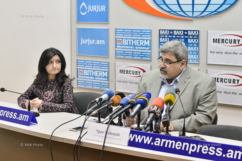 Press conference of Head of ARFD Bureau's Hay Dat and Political Affairs Office Kiro Manoyan