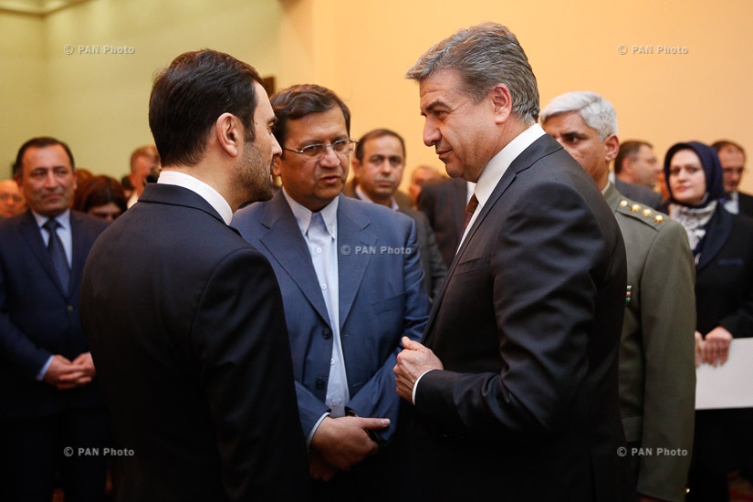 Премьер-министр Карен Карапетян присутствовал на мероприятии, организованном по случаю 38-й годовщины победы Исламской революции в Иране